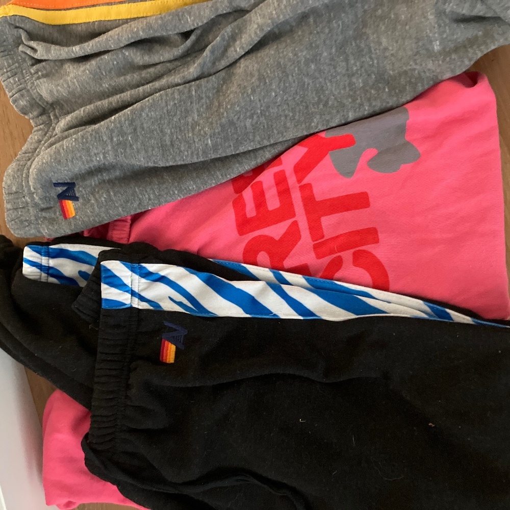 3 Aviator nation & free city sweatpants